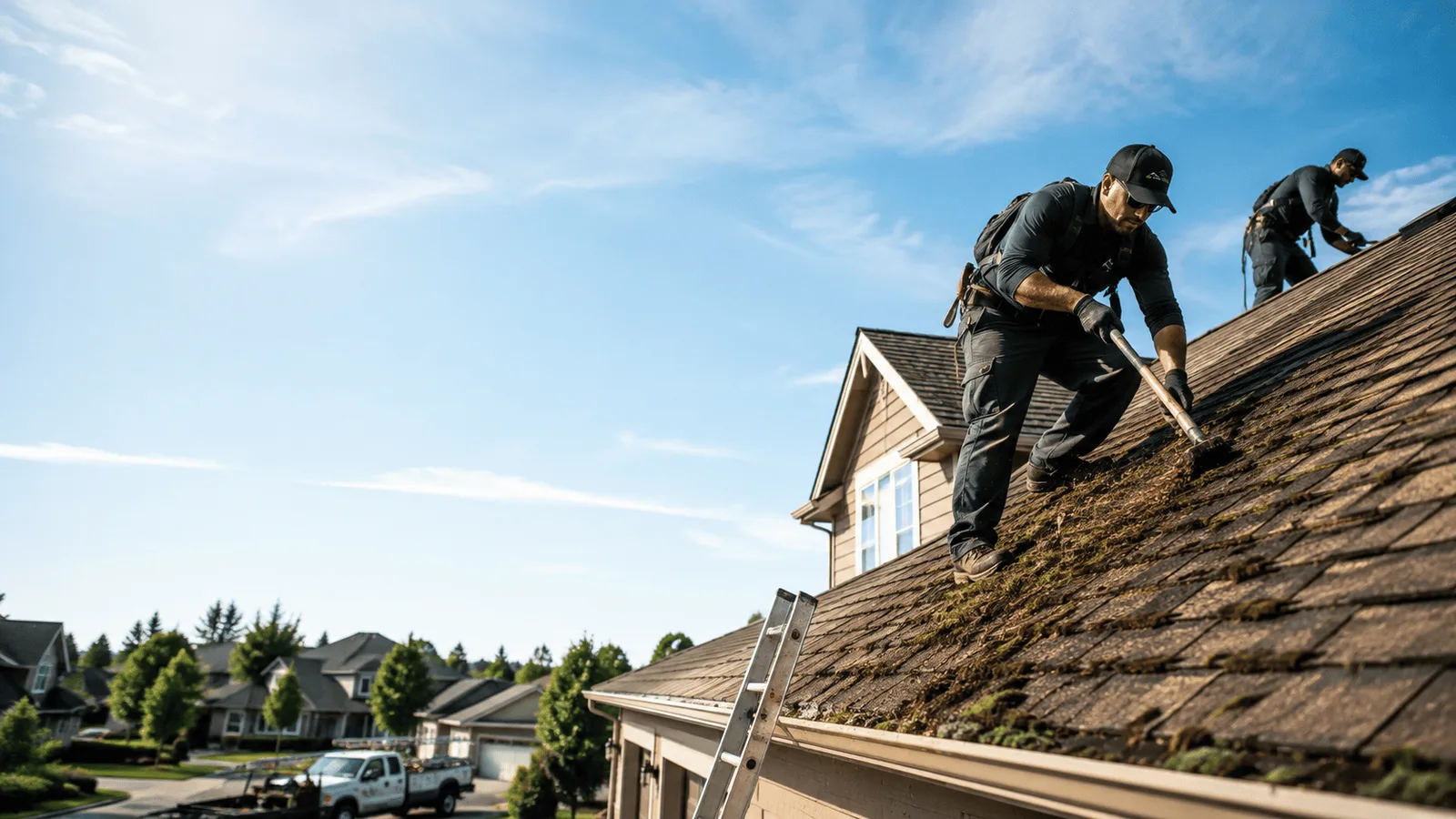 Roof Moss Removal in Trinity, NC near me